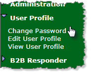 Edit user profile