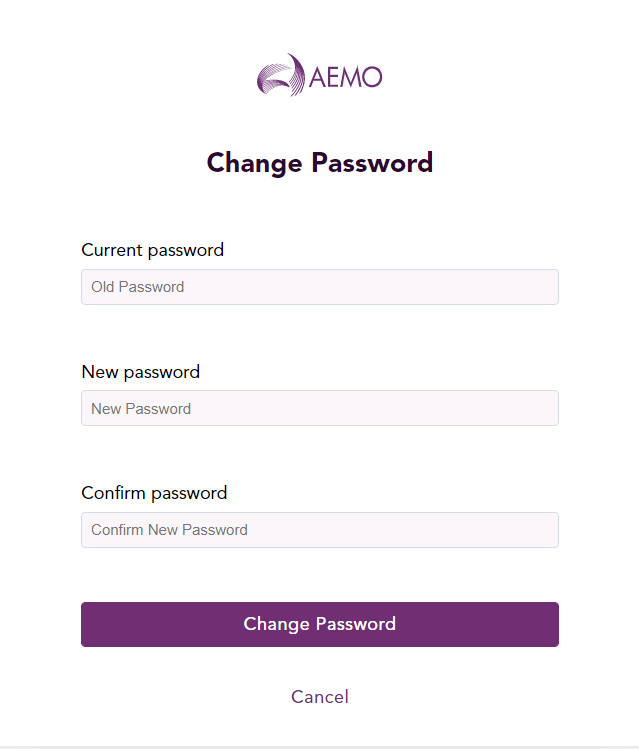 Change Password