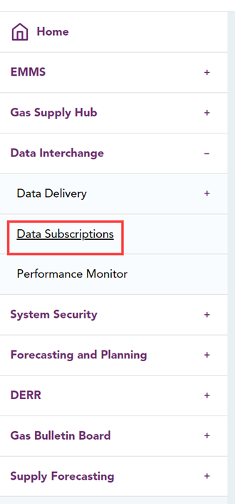 Access Data Subscription